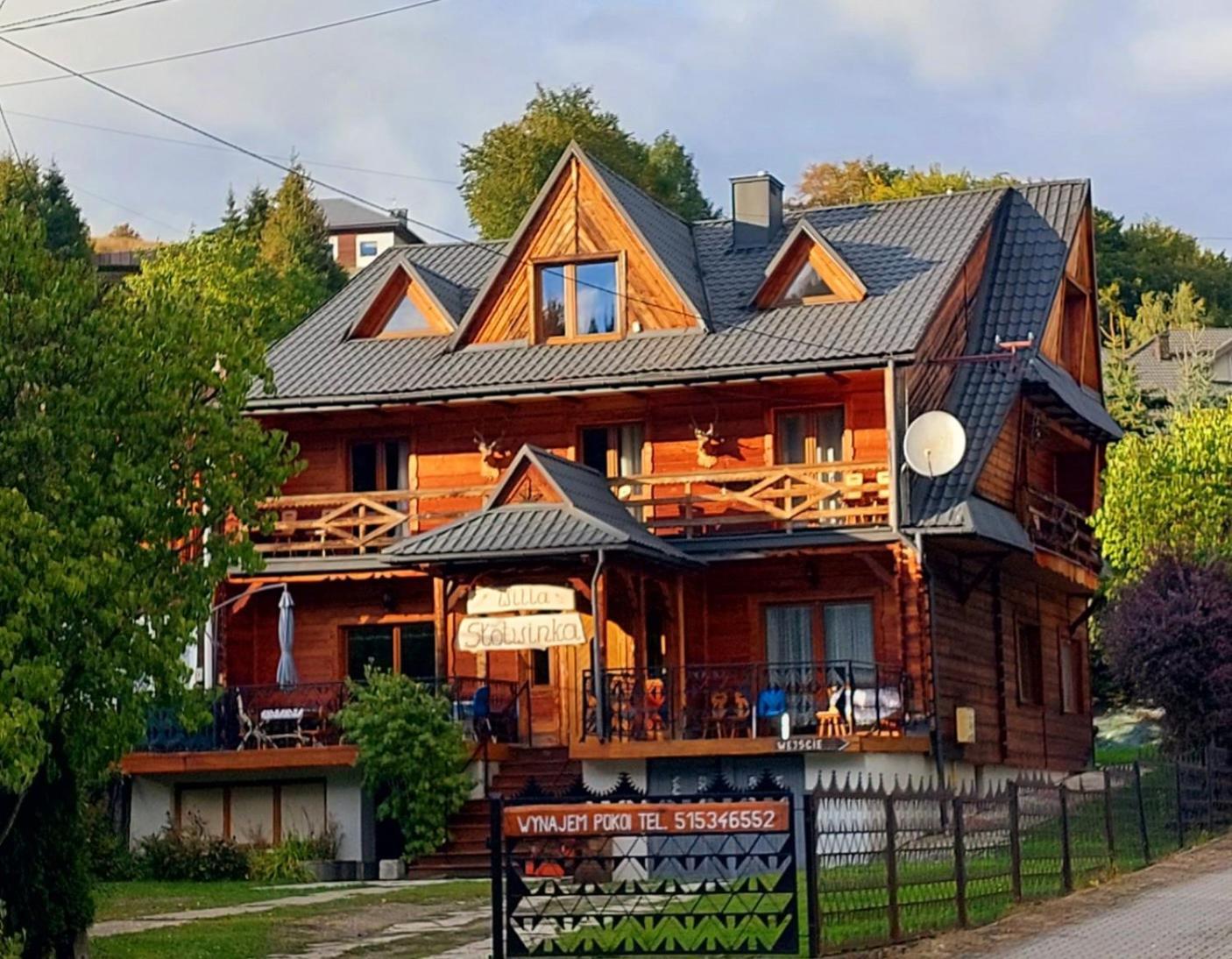 Willa Slotwinka Krynica Zdroj Ngoại thất bức ảnh